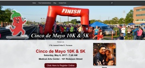 Cinco de Mayo 10k Website